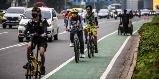 Resmi! Pemerintah Buat Aturan soal Pesepeda di Jalanan, Pahami Aturan nya Disini