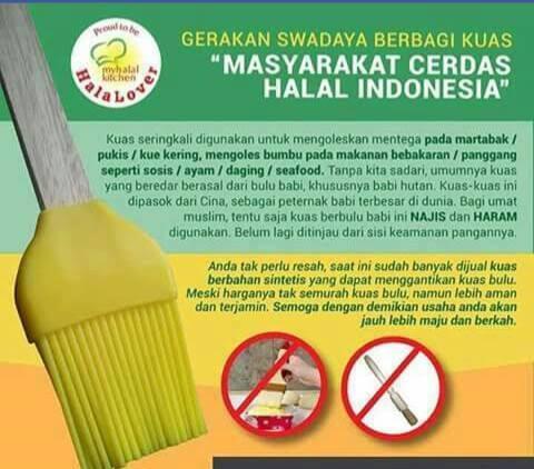 Bukan Hanya Klepon, Kuas Pun Sekarang Menjadi Barang Haram! Konspirasi?