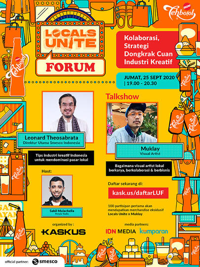 Gansis Pelaku Industri Kreatif Ayuk Gabung Locals Unite Forum Biar Makin Cuan!