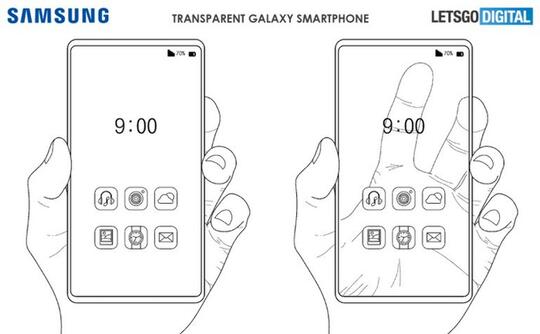 Canggih, Smartphone Transparan Jadi Paten Terbaru Samsung!