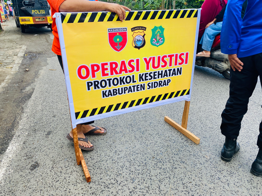 Polsek Panca Rijang Gelar Operasi Yustisi Gabungan Hari Ini
