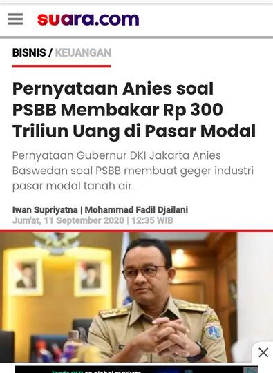 Jakarta PSBB tapi Corona di Atas 1.000, IDI: Justru Bagus