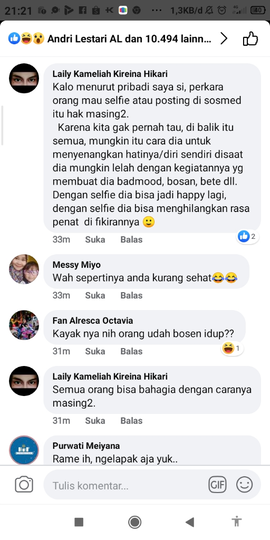 Menuduh Tukang Selfie Dan Upload Foto, Kegatelan. Akun Ini Viral Diserang Warganet