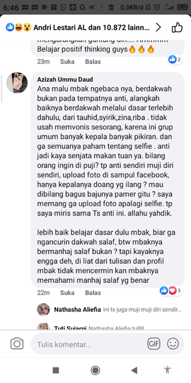 Menuduh Tukang Selfie Dan Upload Foto, Kegatelan. Akun Ini Viral Diserang Warganet