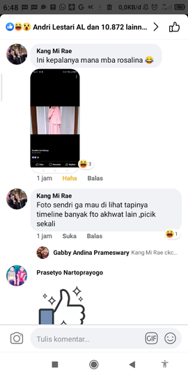 Menuduh Tukang Selfie Dan Upload Foto, Kegatelan. Akun Ini Viral Diserang Warganet