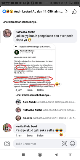Menuduh Tukang Selfie Dan Upload Foto, Kegatelan. Akun Ini Viral Diserang Warganet