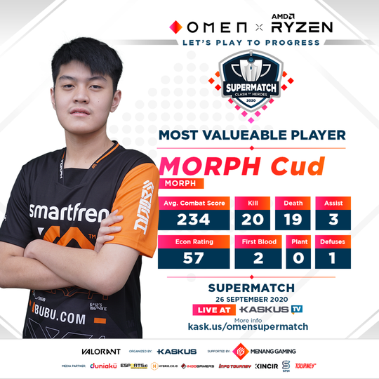 Sang Juara Telah Lahir OMEN Clash of Heroes Supermatch!