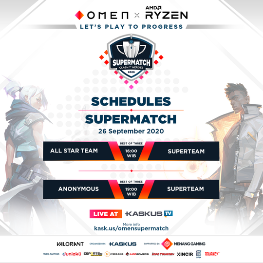 Sang Juara Telah Lahir OMEN Clash of Heroes Supermatch!