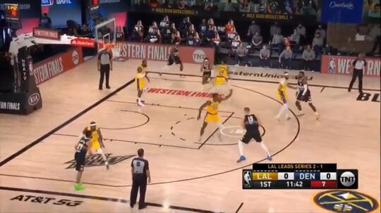 LA Lakers Menang atas Denver Nuggets pada Game 4 Final Wilayah Barat NBA 2020