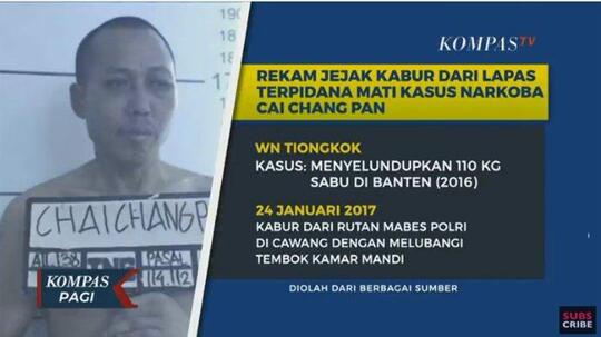 Kemenkumham Sebut Ada Napi yang Diancam Terkait Kaburnya Terpidana Mati Kasus Narkoba