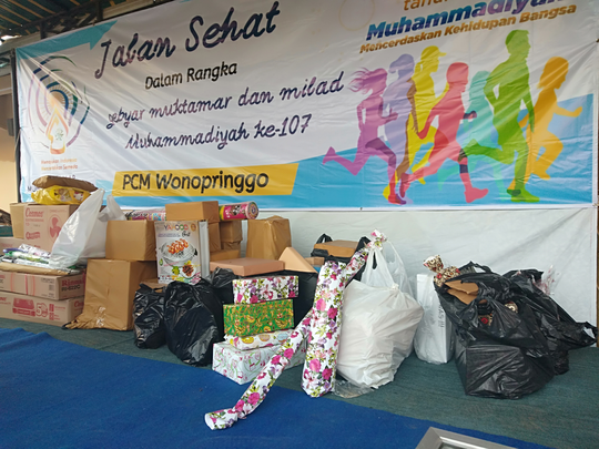 Ikut Jalan Sehat, Dapat Door prize Ternyata Bawa Sendiri Dari Rumah, Kok Bisa!