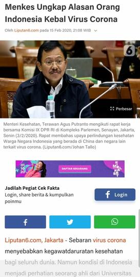 Disebut Indonesia Kebal Corona, Kini Kasus Covid-19 di Tanah Air Malah Kian Melonjak