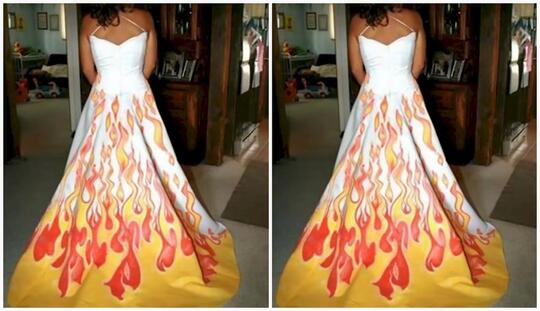 Unik bin Aneh, 15 Foto Gaun Pengantin Ini Bikin Geleng-Geleng Kepala