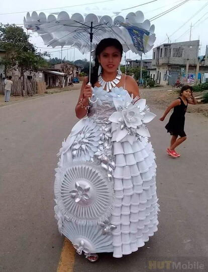 Unik bin Aneh, 15 Foto Gaun Pengantin Ini Bikin Geleng-Geleng Kepala