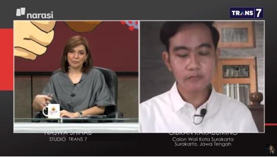 Dicecar Najwa, Jawaban Gibran Jadi Sorotan, Netizen: Astaghfirullah, Gak Nyambung!