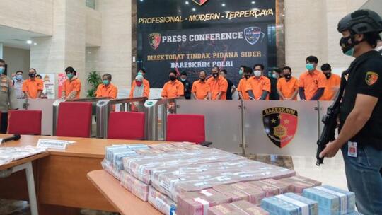 Terorganisir, Pembobol Bank-Grab Minta 1 Kampung Tampung Hasil Penipuan