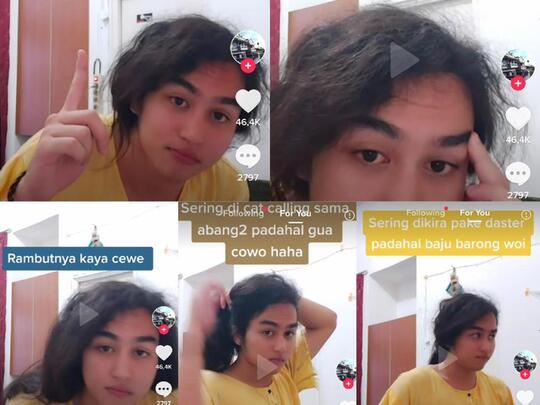 Pengakuan Bambang, Pria yang Viral karena Cantiknya Bikin Minder Wanita