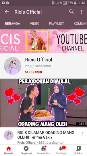 Inilah 5 Channel Indonesia Dengan Subscriber Terbanyak! Idolamu Ada Gak?