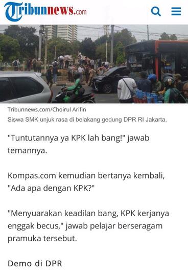 Terungkap 'Undangan' Demo di Balik Penangkapan Puluhan Pelajar