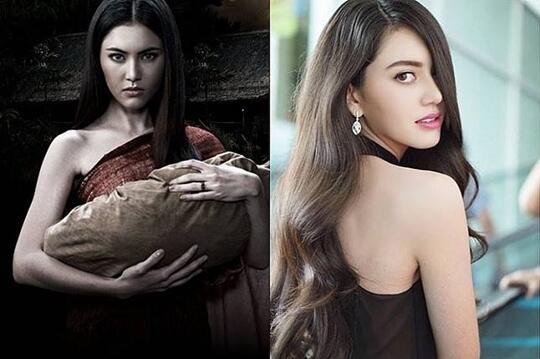 Davika Hoorne, Hantu Cantik Dalam Film Pee Mak Yang Bikin Gemetaran
