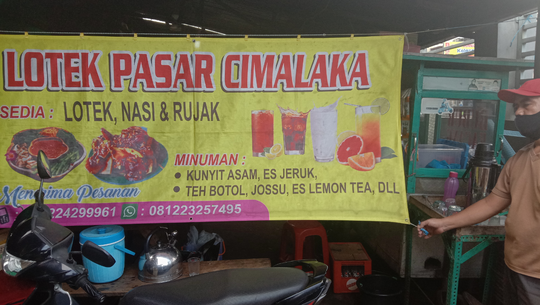 Lotek, Makanan Tradisional Favorit yang Masih Bertahan Sampai Sekarang