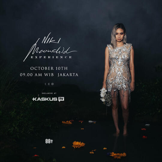 Mau Merchandise Konser Moonchild Live Experience-nya NIKI? Caranya Gampang Loh!
