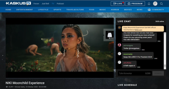 Moonchild Experience, Konser Virtual NIKI yang ASLI KEREN BANGET!!