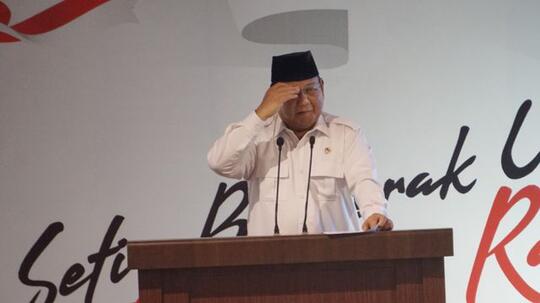 Prabowo: Ada Dalang dan Kekuatan Asing di Balik Demo Ricuh Tolak Omnibus Law