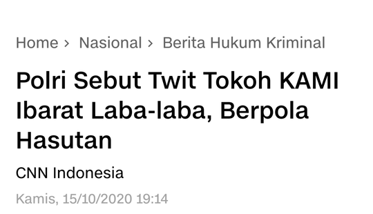 Ini Bukti-bukti yang Bikin Anggota dan Petinggi KAMI Dijerat UU ITE