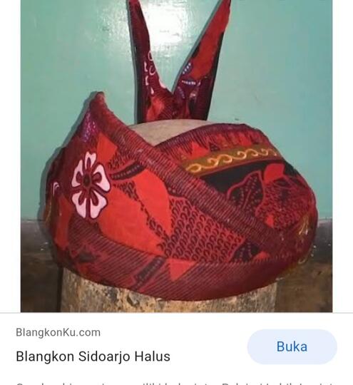 [COC Req Sidoarjo] Melongok Blangkon Sidoarjo Yang Pernah Beromset Jutaan 