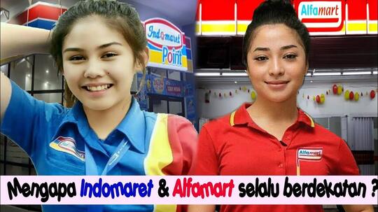 Begini Perbedaan Antara Alfamart Dan Indomaret, Kasirnya Ada Yang Lebih Cantik?