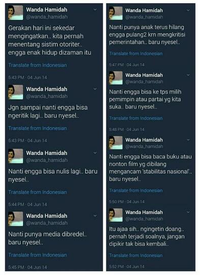 ILC Dibatalkan, Karni Ilyas Sindir : Dilarang Berkicau, Mati Ketawa Cara Rusia