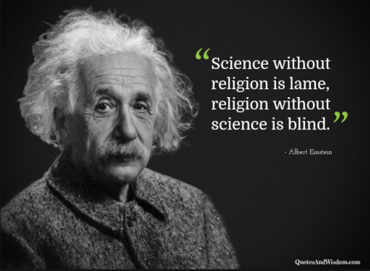 Arti Quote Einstein tentang Agama, Versi Ane