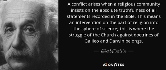 Arti Quote Einstein tentang Agama, Versi Ane