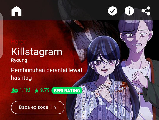 LIMA KOMIK HOROR, REKOMEND BANGET UNTUK PECINTA CERITA HOROR. NOMOR LIMA!