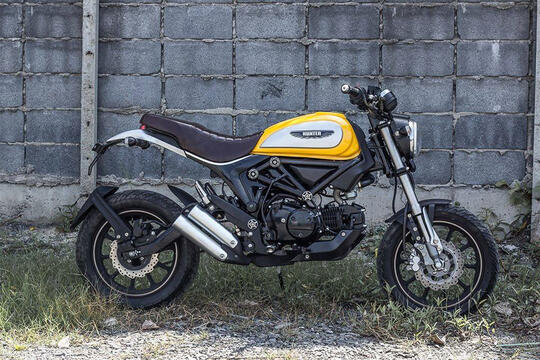 Lifan Hunter 125, Ducati Scrambler Ala Pabrikan China