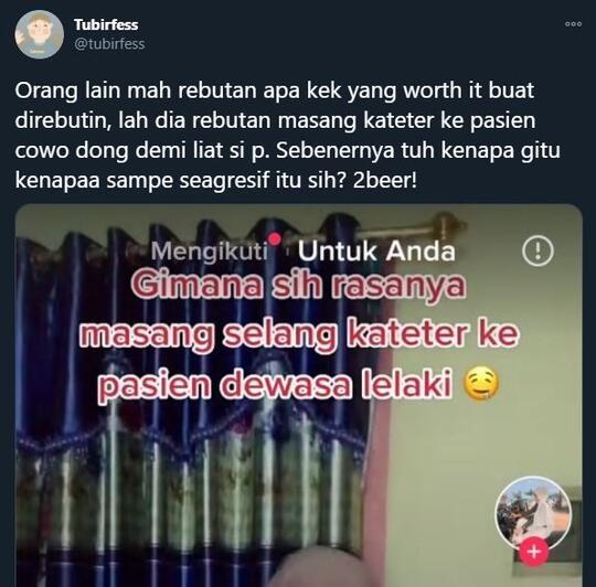 Video Viral! Demi Lihat Penis, Wanita Diduga Perawat Rebutan Tangani Pasien