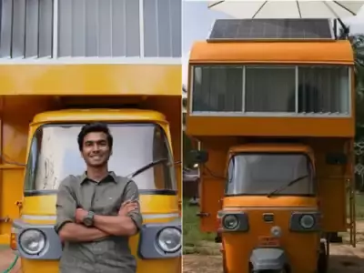 Heboh! Pria India 'MENYULAP' Bajai Menjadi Rumah Portable Minimalis !