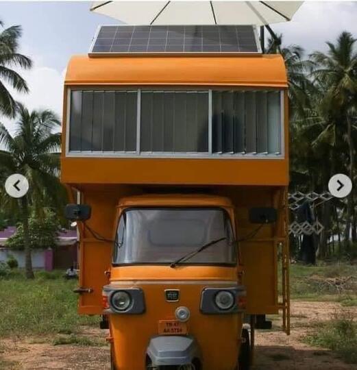 Heboh! Pria India 'MENYULAP' Bajai Menjadi Rumah Portable Minimalis !