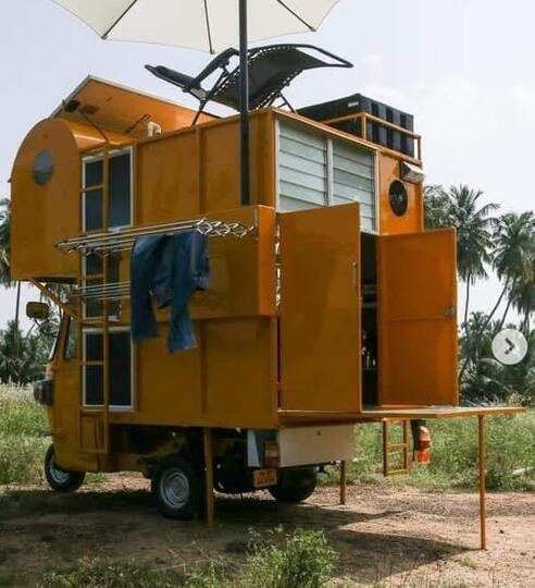 Heboh! Pria India 'MENYULAP' Bajai Menjadi Rumah Portable Minimalis !