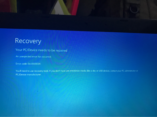 HELP: FILE C TERFORMAT SAAT INSTALL ULANG DAN AKHIRNYA STUCK