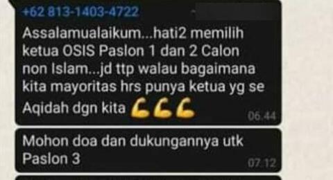 PKS Minta Guru Rasis SMA 58 Tak Dipecat: Belum Tentu Dia Bersalah