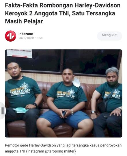 50 Anggota TNI Datangi Mapolres Bukittinggi Usai 2 Rekan Dianiaya Pemotor Harley