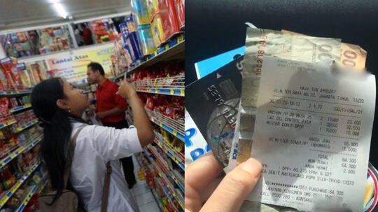 Viral Wanita Diduga Ditipu Oknum Kasir Minimarket, Terkuak Saat Meminta Struk!