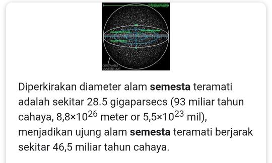 Bumi Hanyalah Setitik Debu Kecil di Angkasa, Simak Betapa Luasnya Semesta Ini!