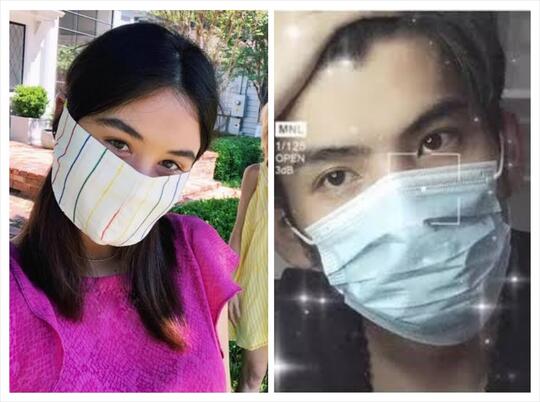 Viral! Sukses Pakai Masker Bikin Wanita 'Klepek-Klepek' Tapi Ujungnya Ambyar !