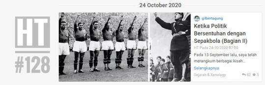 Ketika Politik Bersentuhan dengan Sepakbola (Bagian II)
