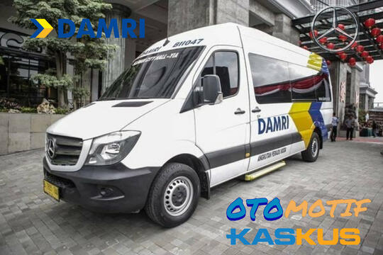 Mercedes Benz Sprinter, Angkutan Premium DAMRI yang Mewah dan Berekelas