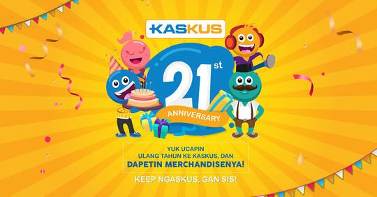 KASKUS ULANG TAHUN! Yuk Ucapin Ulang Tahun Ke Kaskus dan Dapetin Merchandisenya!