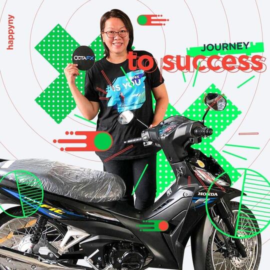 Trading dan Menangkan Hadiah Sepeda Motor Setiap Minggu. Gabung Sekarang!